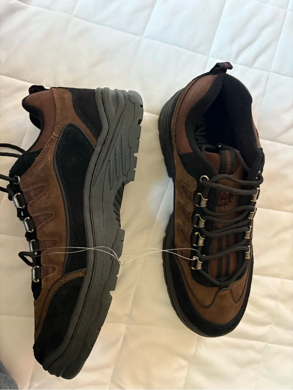 Men's Brown & Black Casual Derby Sneakers